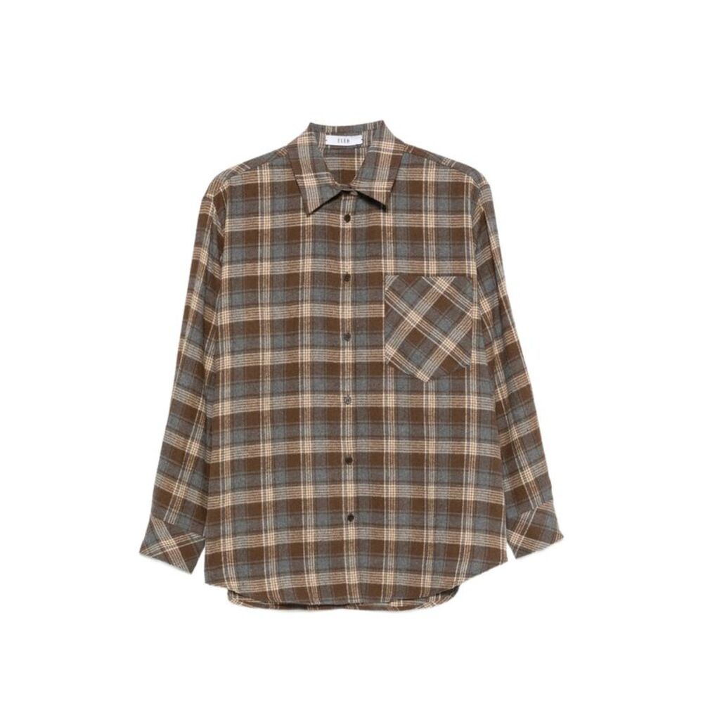 Eleh Brown Tops - Shirts Women